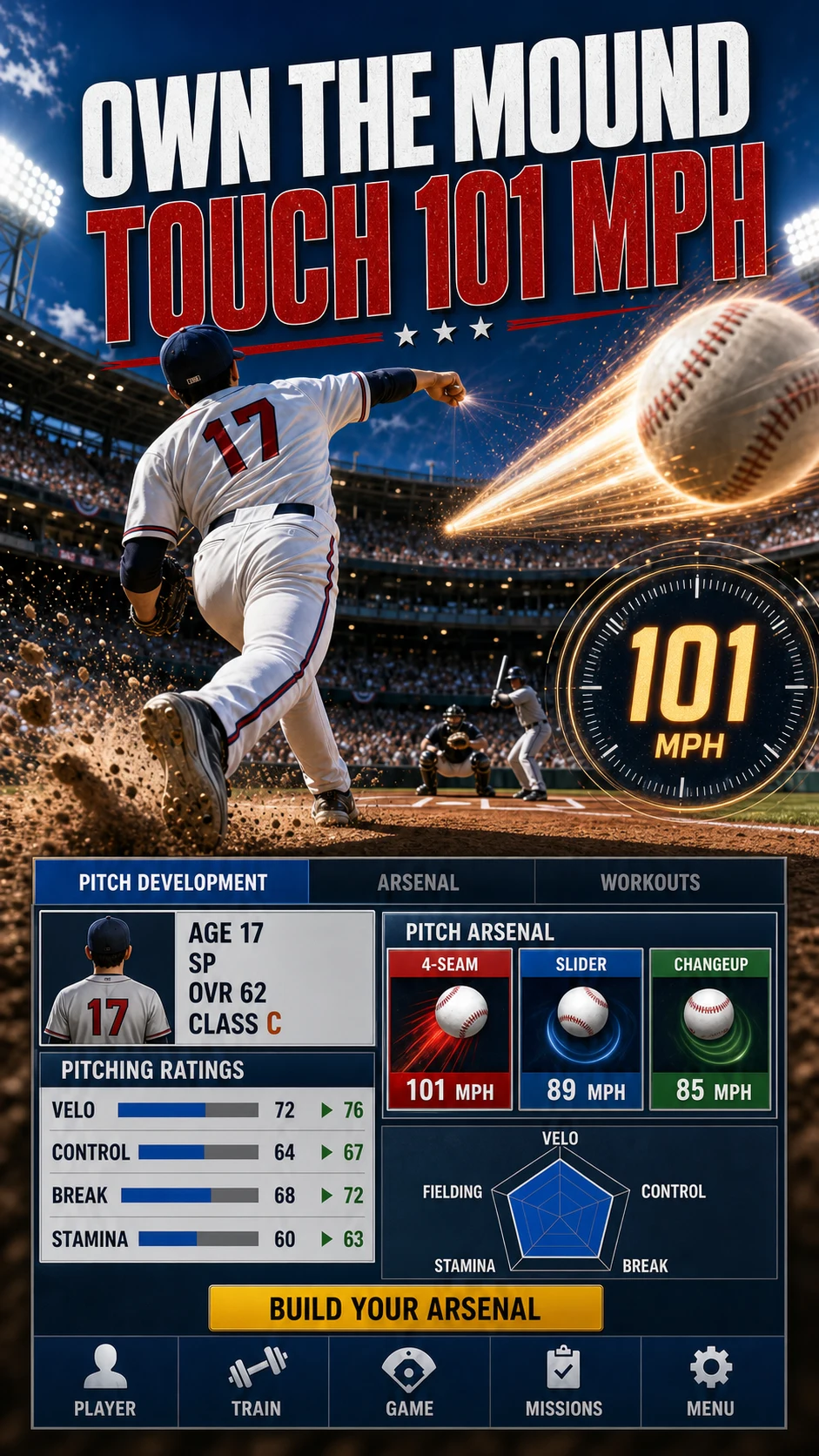 Baseball Superstar: MVP Career screenshot