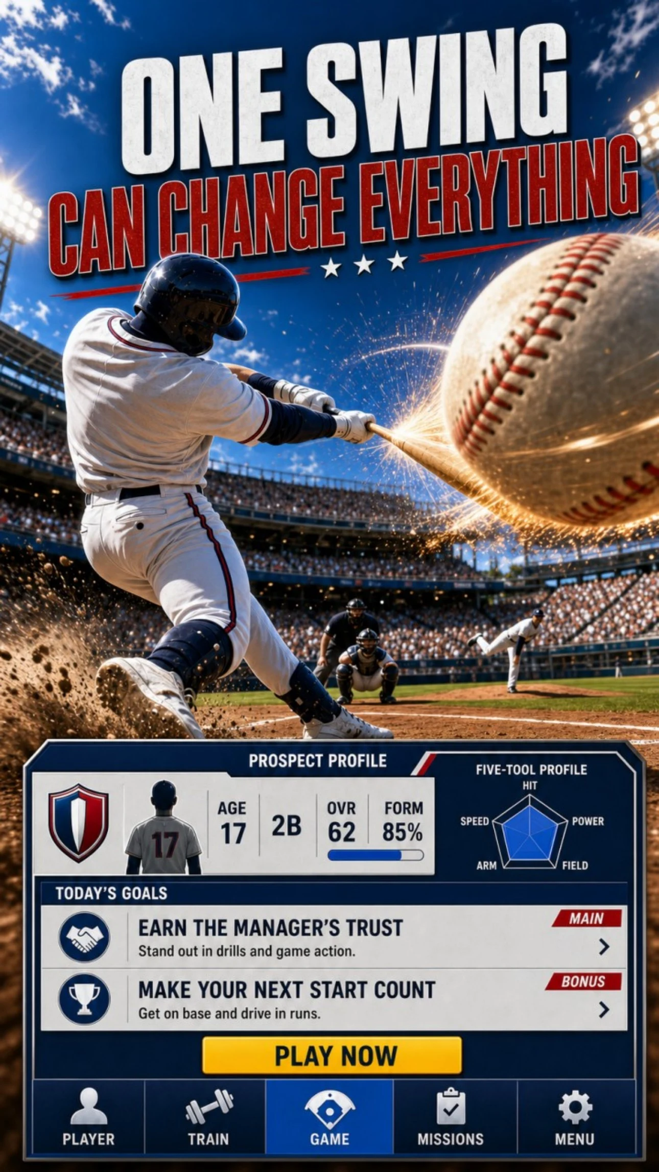 Baseball Superstar: MVP Career screenshot