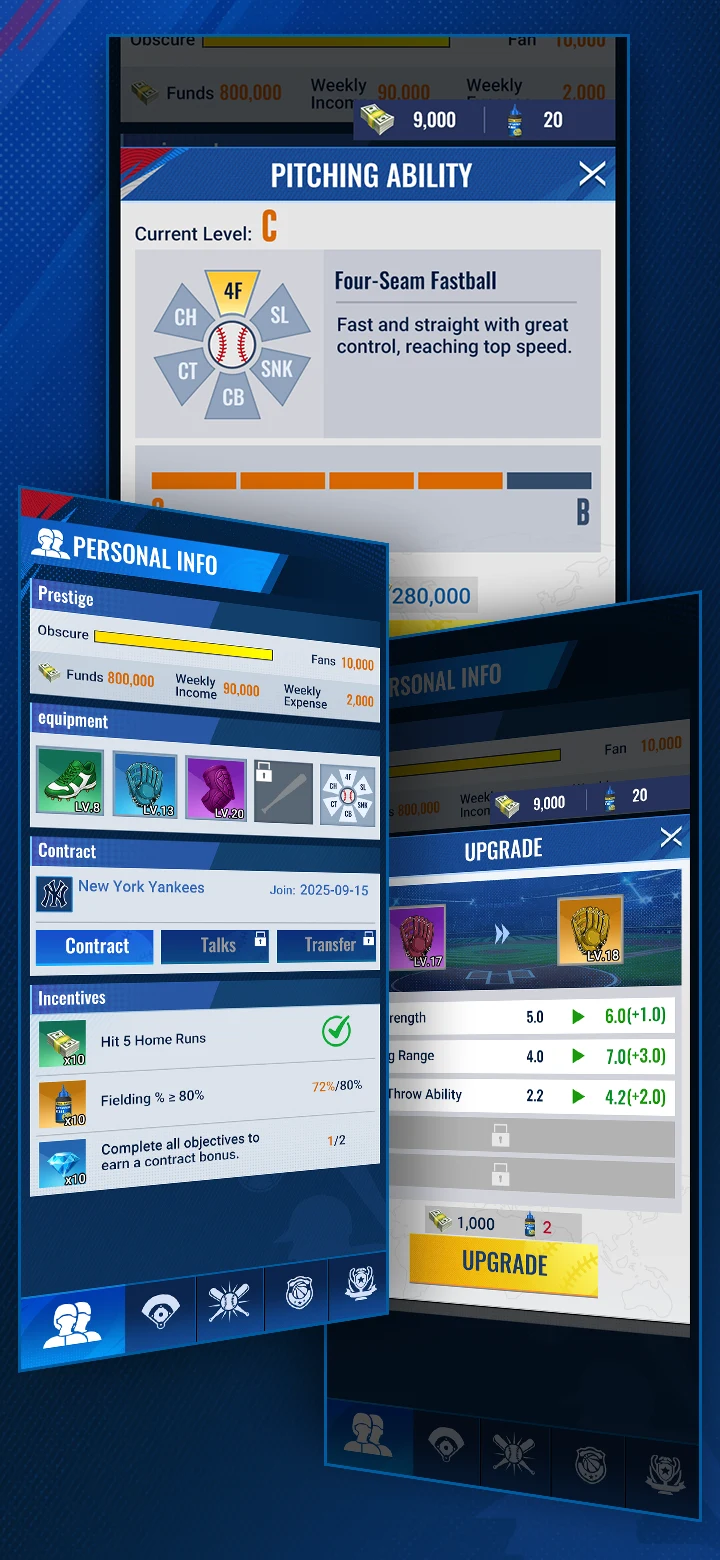 Baseball Superstar: MVP Career screenshot