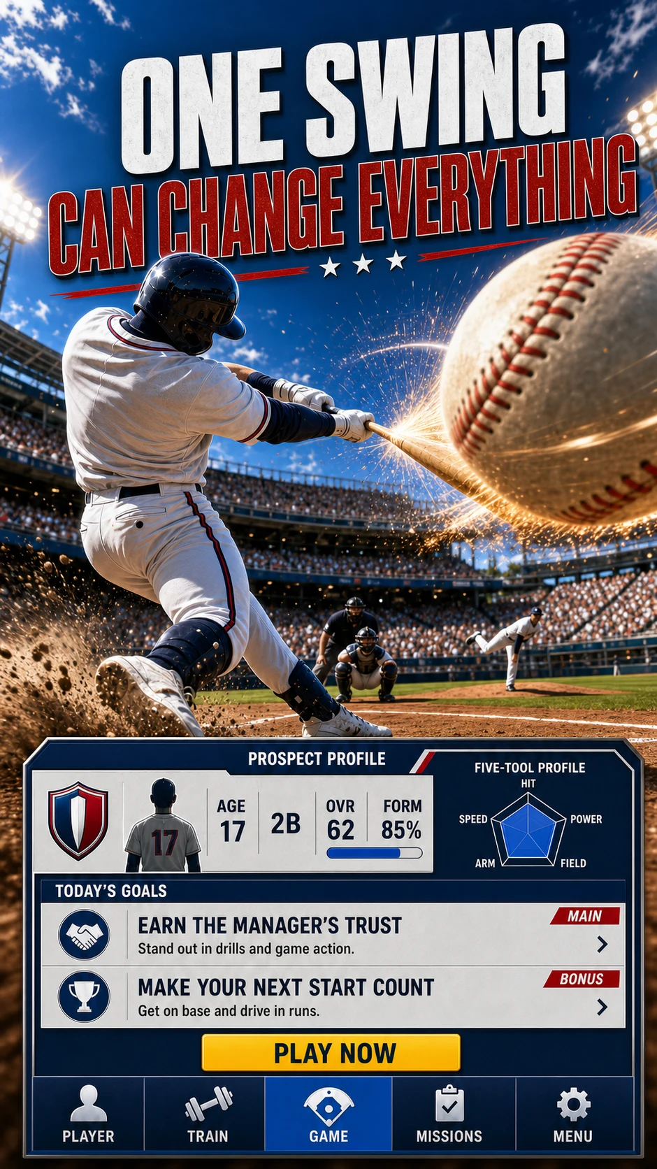 Baseball Superstar: MVP Career screenshot