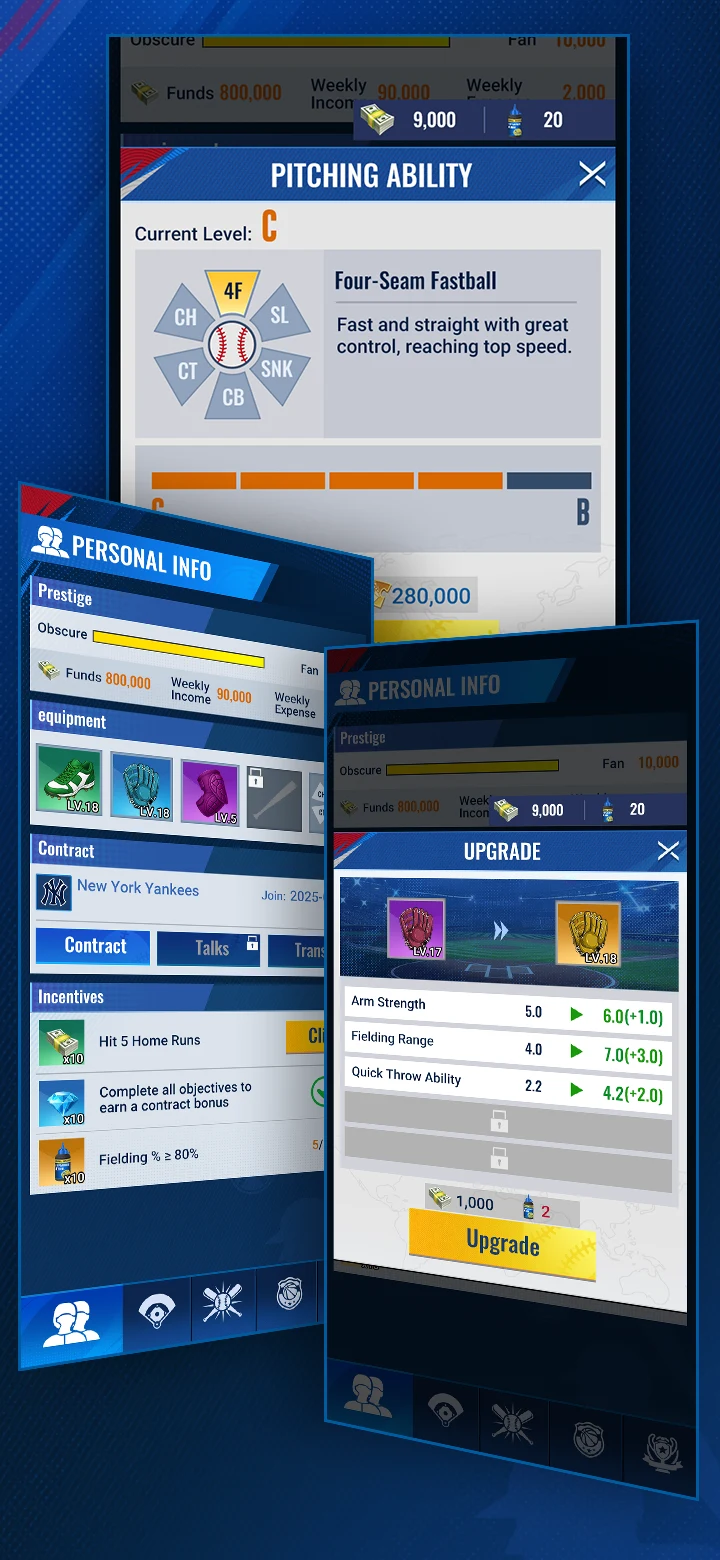 Baseball Superstar: MVP Career screenshot